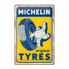 Plakkaat Michelin 20x30cm - metaal - meerkleurig- Andere Wanddecoratie