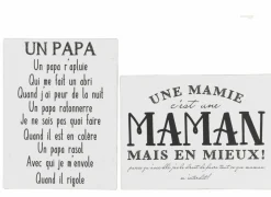 Andere Wanddecoratie|Plakkaat Papa Maman 26,5x35cm