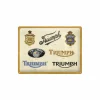 Andere Wanddecoratie|Plakkaat Triumph 40x30cm - metaal - multicolor