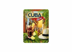 Plakkaat 15x20cm Coctail- Andere Wanddecoratie