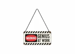 Plakkaat 10x20cm Genius- Andere Wanddecoratie