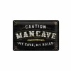 Andere Wanddecoratie|Plakkaat 20x30cm Man Cave