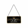 Plakkaat 10x20cm VIP- Andere Wanddecoratie