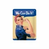 Andere Wanddecoratie|Plakkaat 15x20cm We Can Do It