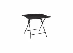 Plooitafels|Plooitafel 80x80cm zwart
