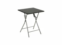 Plooitafel 60x60cm zwart- Plooitafels