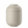 Zone Pot met deksel - keramkiek - zand- Divers