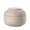 Zone Divers|Pot met Deksel Ø10x7,5cm - keramiek - zand