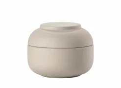 Zone Divers|Pot met Deksel Ø10x7,5cm - keramiek - zand