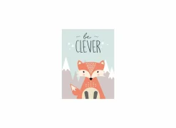 Kaders & Prints|Print op canvas Be Clever 30x40cm