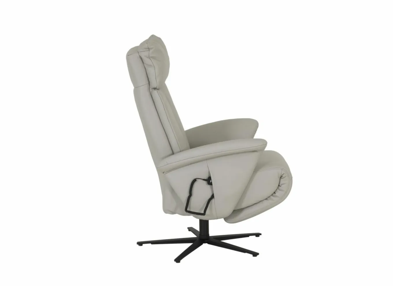 Relaxzetels|Relaxzetel 7804 elektrisch - leder - grijs