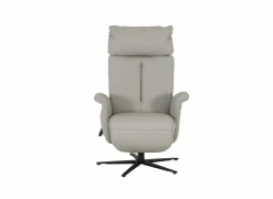 Relaxzetels|Relaxzetel 7804 elektrisch - leder - grijs