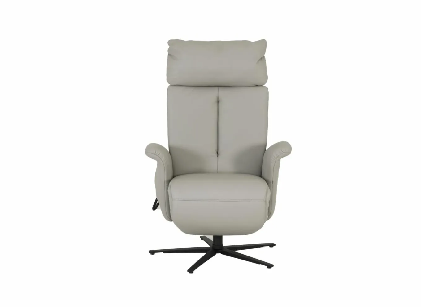 Relaxzetels|Relaxzetel 7804 elektrisch - leder - grijs