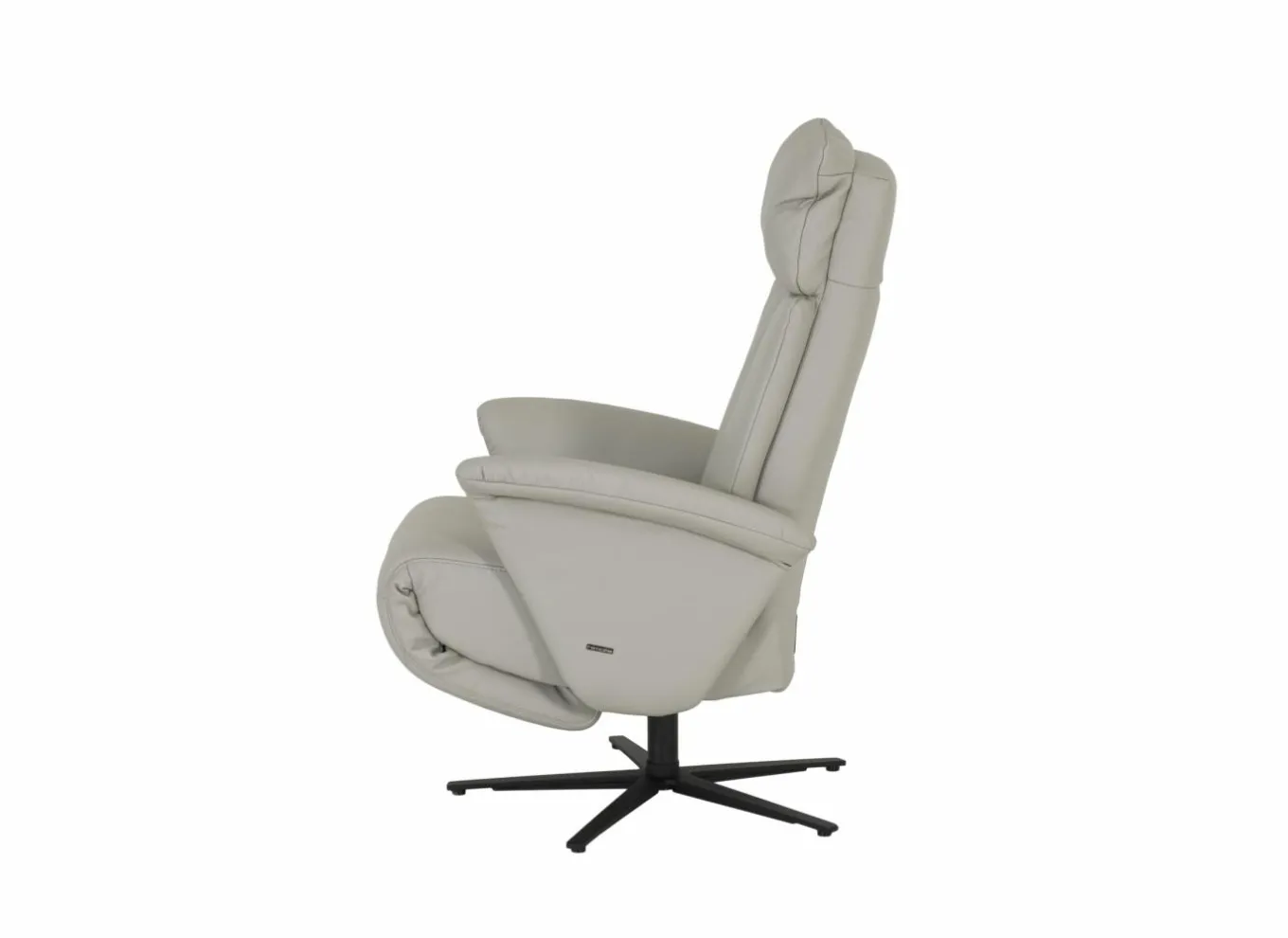 Relaxzetels|Relaxzetel 7804 elektrisch - leder - grijs