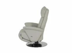 Relaxzetels|Relaxzetel 7804 elektrisch - leder - grijs