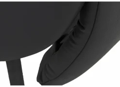 Relaxzetel Adamello elektrisch - lederlook - zwart- Relaxzetels