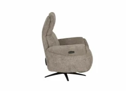 Relaxzetels|Relaxzetel Cult elektrisch - stof - khaki met stroomkabel en massagefunctie