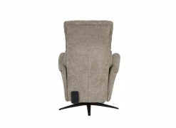 Relaxzetels|Relaxzetel Cult elektrisch - stof - khaki met stroomkabel en massagefunctie