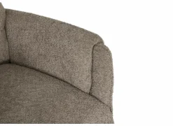 Relaxzetels|Relaxzetel Cult elektrisch - stof - khaki met stroomkabel en massagefunctie