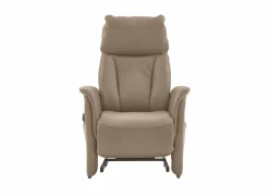 Relaxzetels|Relaxzetel EC22138  elektrisch - leder - belvita pearl met opstahulp en hartbalansfunctie