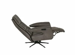 Relaxzetel elektrisch -  stof - antraciet- Relaxzetels