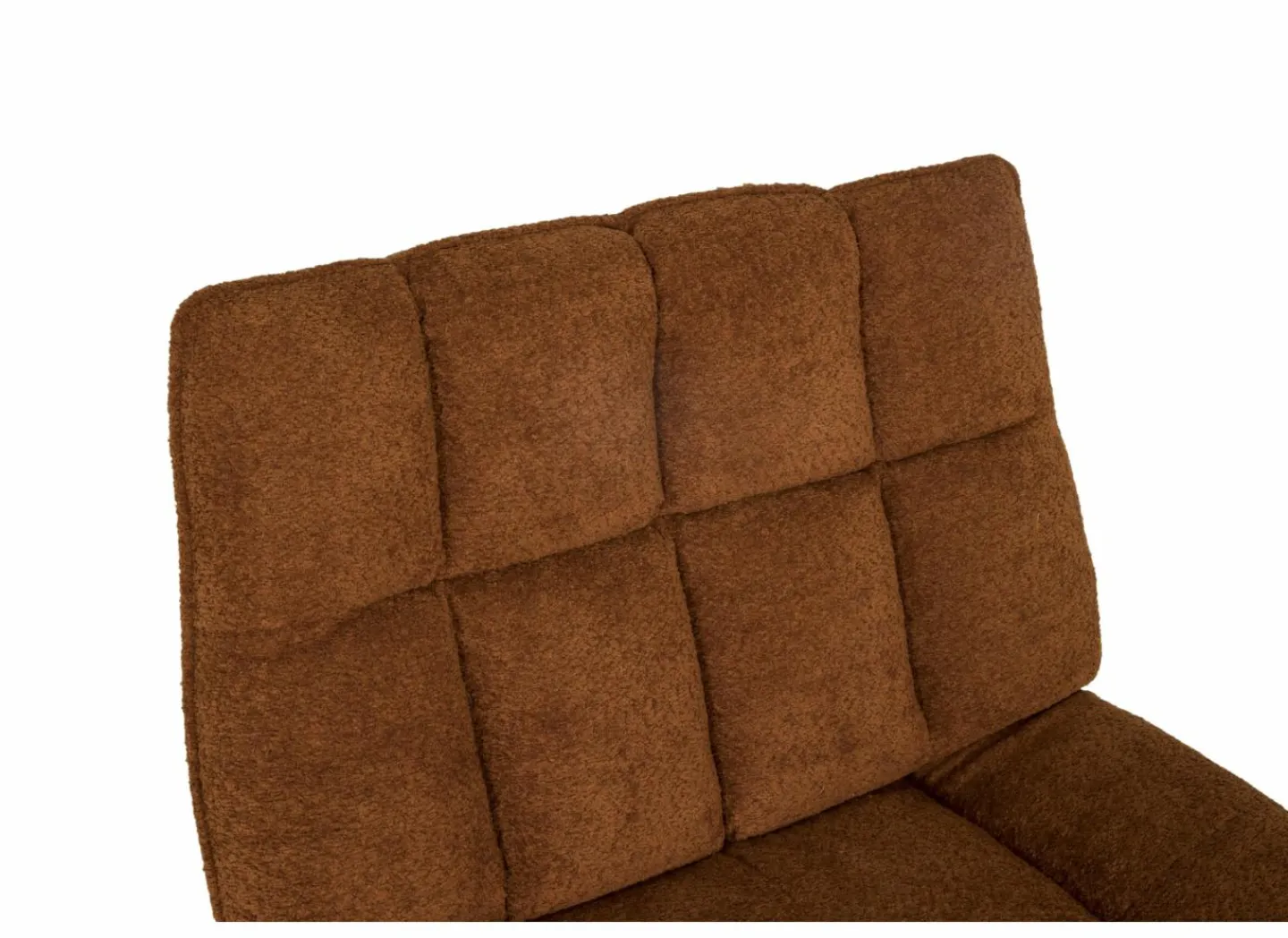 Relaxzetel Ike elektrisch - stof - oranje met schommelfunctie en oplaadstation- Relaxzetels