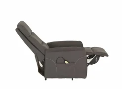 Relaxzetel Penny Lane elektrisch stof - grijs- Relaxzetels