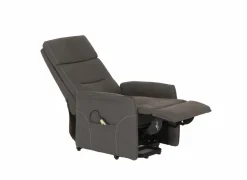 Relaxzetel Penny Lane elektrisch stof - grijs- Relaxzetels