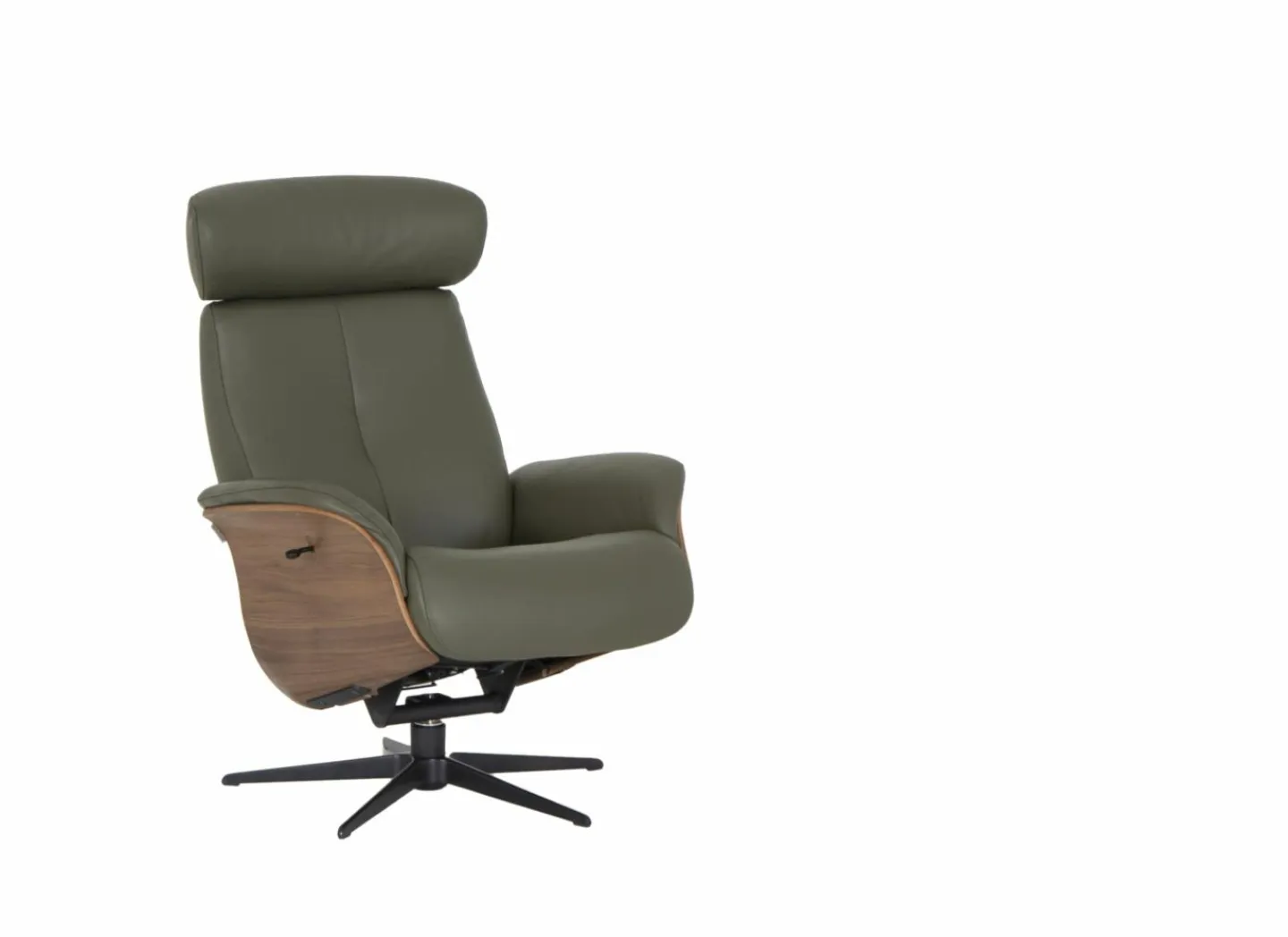 Relaxzetel Relax 7600 leder - hunter & hout- Relaxzetels