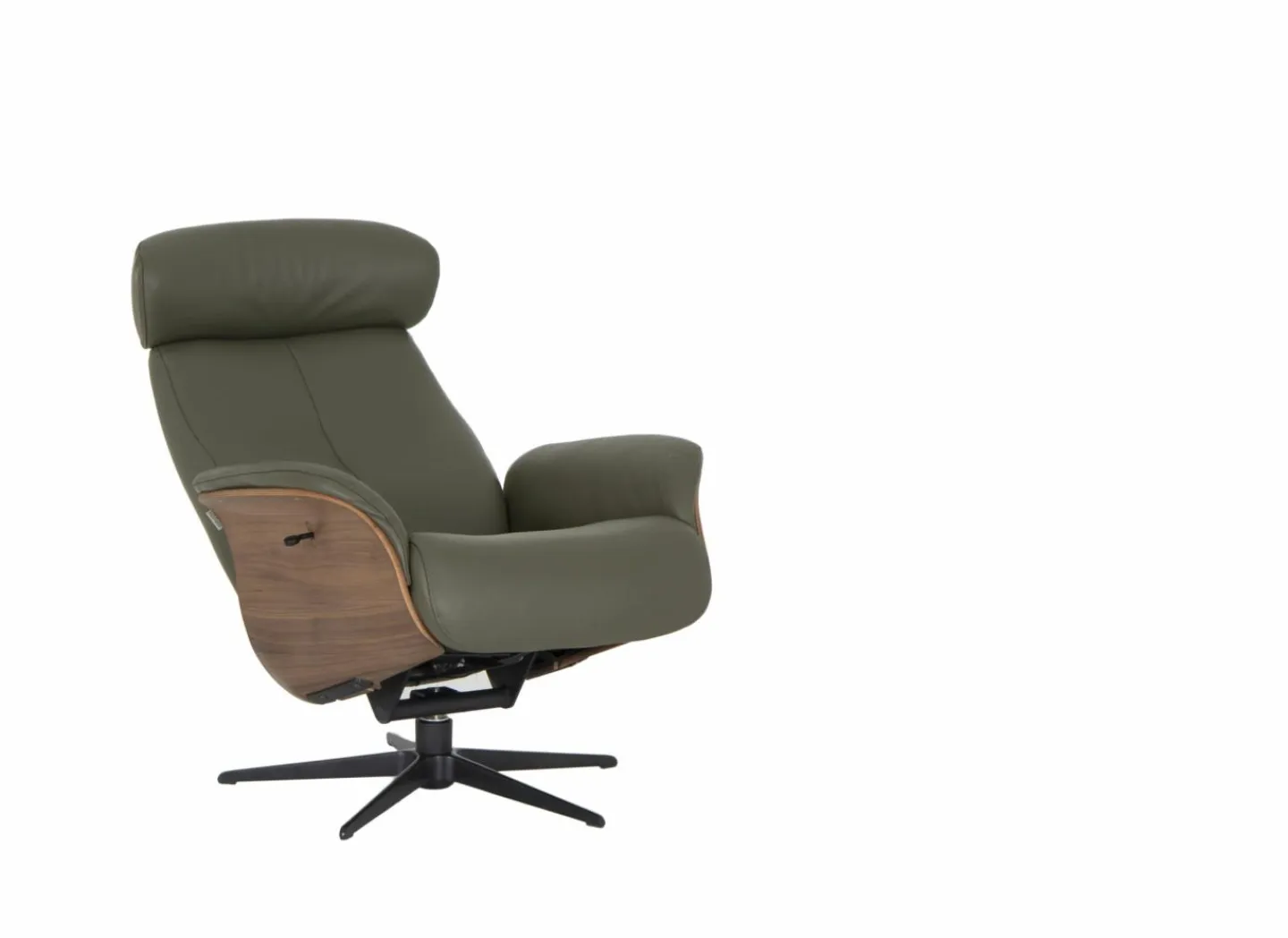 Relaxzetel Relax 7600 leder - hunter & hout- Relaxzetels
