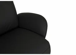 Relaxzetels|Relaxzetel 7589.22V+Z60 elektrisch - leder - zwart