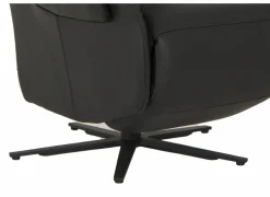 Relaxzetel Yup elektrisch - leder - zwart- Relaxzetels