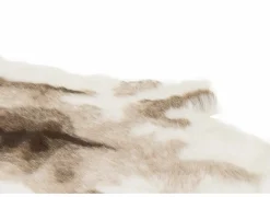 Herfstdecoratie|Kerstdecoratie|Rendierhuid Sven imitatie 90x115cm - acrylvezel - naturel