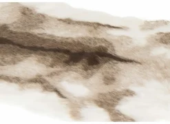 Herfstdecoratie|Kerstdecoratie|Rendierhuid Sven imitatie 90x115cm - acrylvezel - naturel