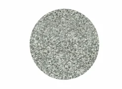 Tapijten|Tapijten|Rond tapijt Twister Ø200cm - polypropyleen - wit & zilver