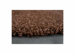 Ragolle Tapijten|Tapijten|Rond tapijt Twister Ø120cm - polypropyleen - bruin & roest