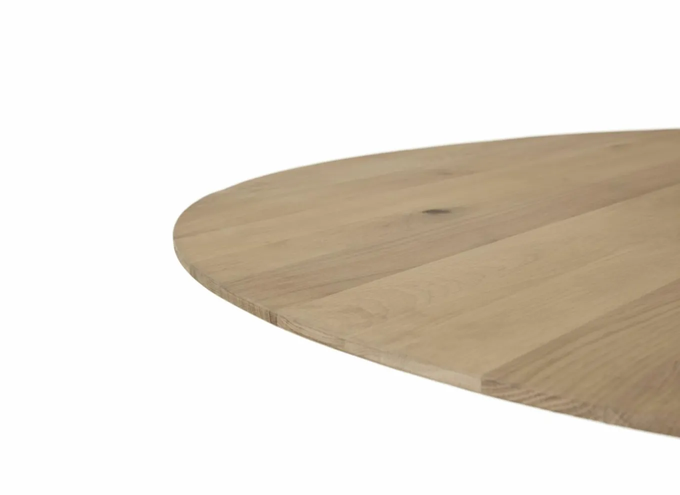 Eettafels|Ronde tafel Benedetta Ø150cm - eik massief - naturel