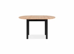 Keukentafels|Eettafels|Ronde tafel Coburg 100/140x100cm - melamine - artisanal oak