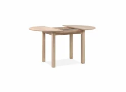 Ronde tafel Coburg 100/140x100cm - melamine - sonoma- Keukentafels|Eettafels