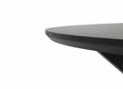 Keukentafels|Eettafels|Ronde tafel Costa Ø120cm - melamine - zwart