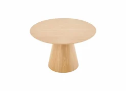 Ronde tafel Daytona Ø120cm - es fineer - naturel- Keukentafels|Eettafels
