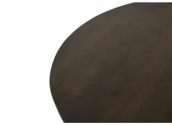 Ronde tafel Gentiloni Ø130cm - mango massief - naturel- Keukentafels|Eettafels