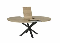 Ronde tafel Isla Ø140/180cm - lamulux - naturel- Keukentafels|Eettafels