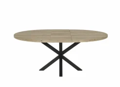 Ronde tafel Isla Ø140/180cm - lamulux - naturel- Keukentafels|Eettafels