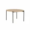 Ronde tafel Lais Ø120cm - melamine - bruin- Keukentafels|Eettafels