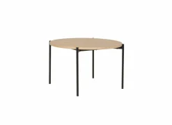 Ronde tafel Lais Ø120cm - melamine - bruin- Keukentafels|Eettafels