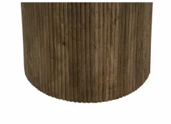 Ronde tafel Solid Ø130cm - mango massief - walnoot- Keukentafels|Eettafels