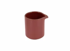 Sauskom Sharing 7x7x8cm - keramiek - vintage marroon- Sla- & Sauskommen|Hapjes