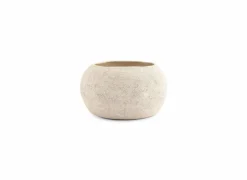 Salt & Pepper Schalen|Decoratieve Accessoires|Schaal Cave Ø26cm stoneware beige