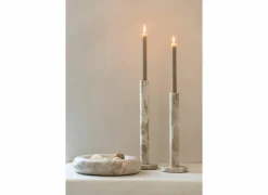 Schaal Ø25cm - marmer - beige- Schalen